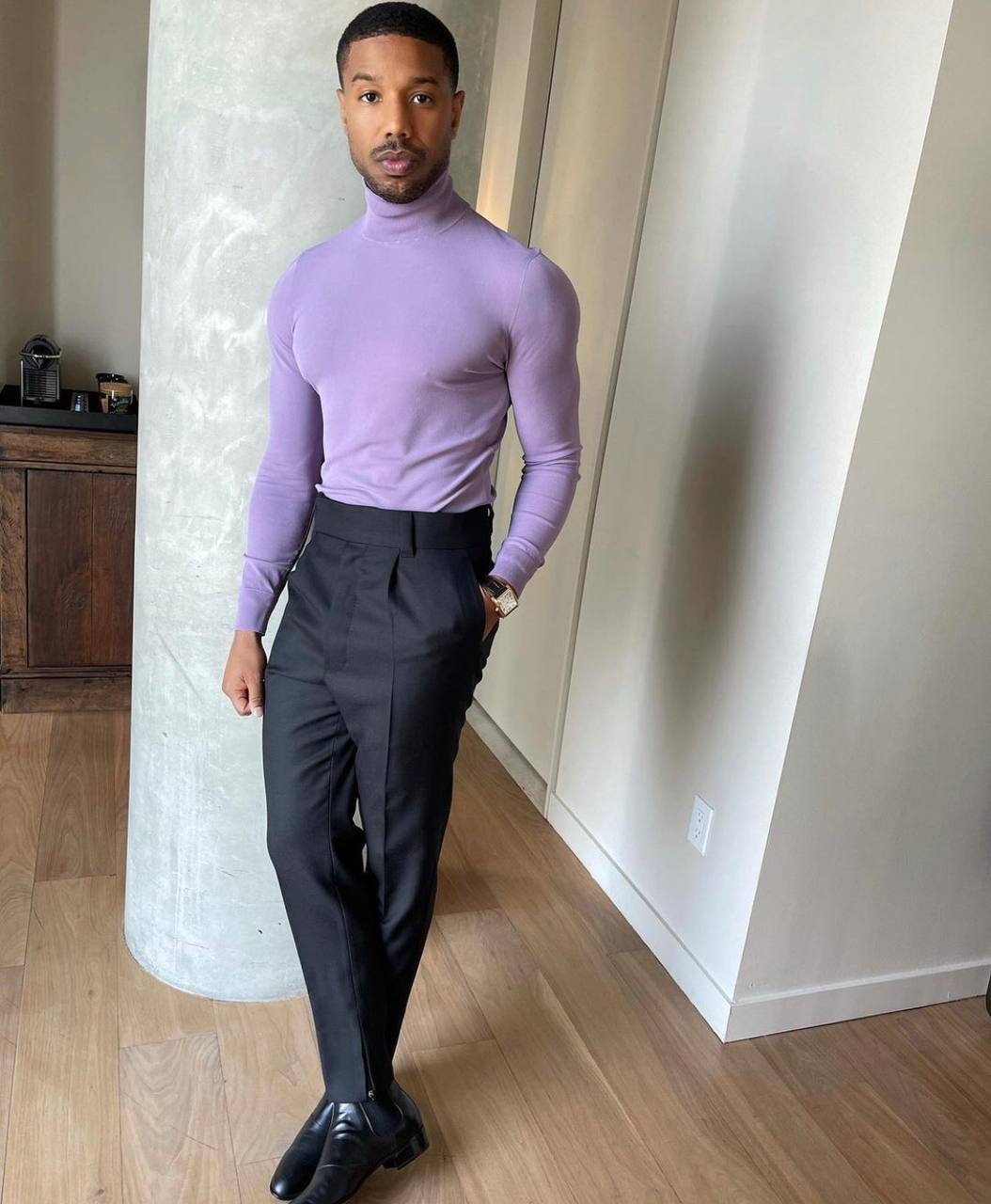 Майкл Б. Джордан в Bottega Veneta