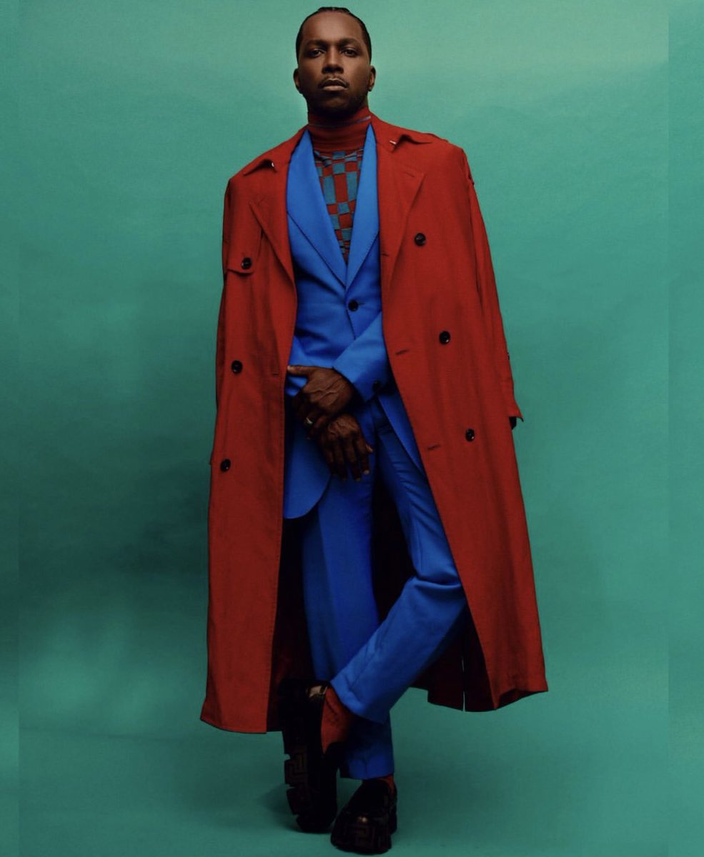 Лесли Одом — младший в Versace