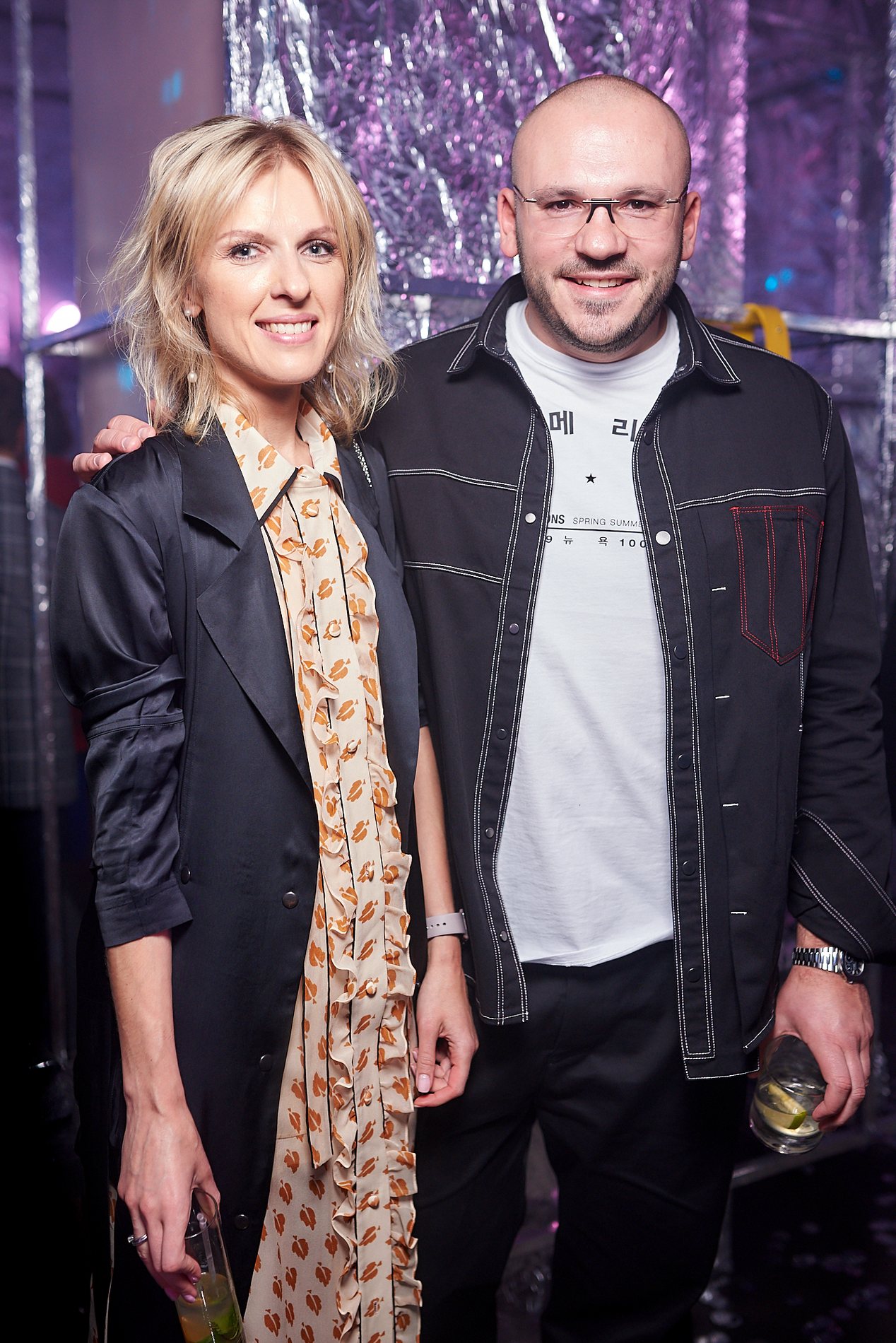 Юлия Костецкая и Дима Евенко 