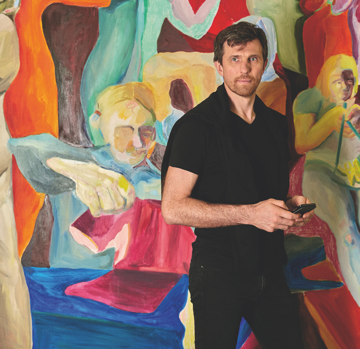 На Бйорне: футболка G-Star Raw, джинсы Levi’s 