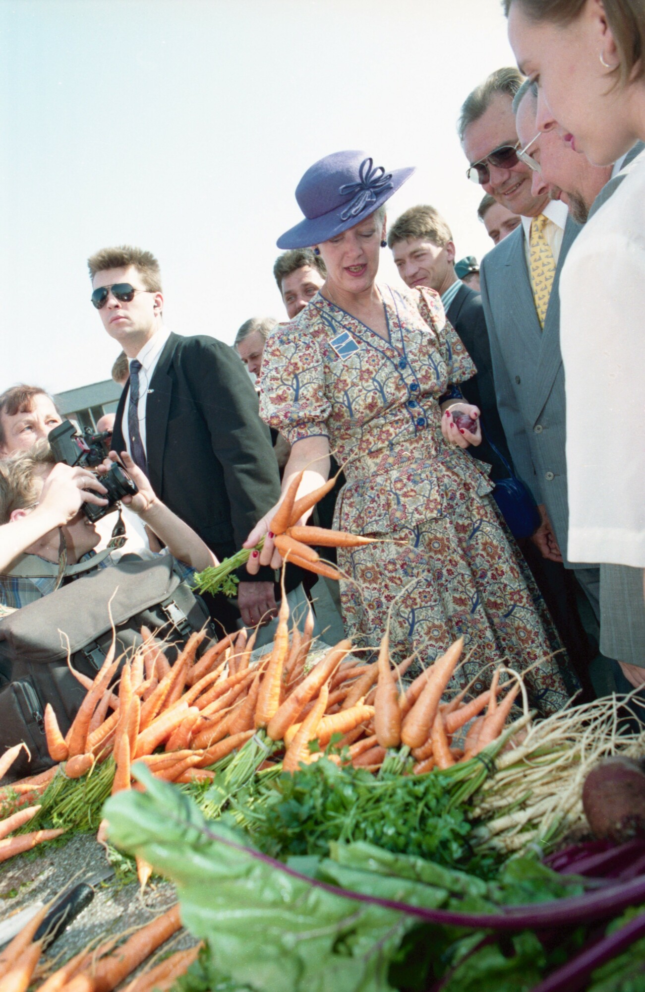 Під час візиту до Литви, 1992 рік