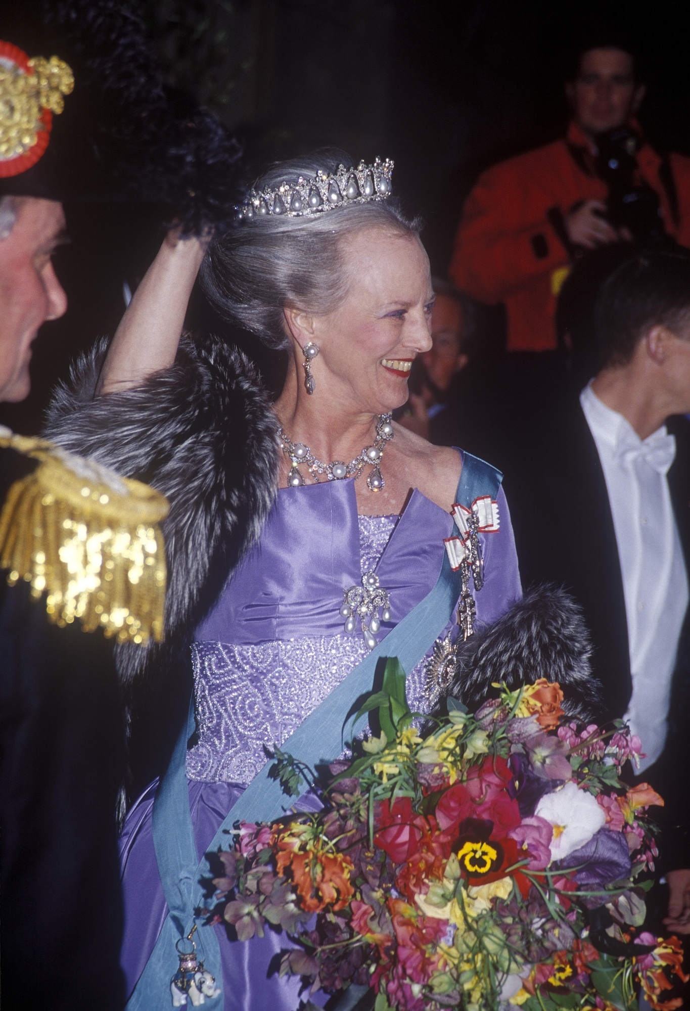 Маргрете II на постановці на честь її 60-річчя, Королівський театр у Копенгагені, 2000 рік