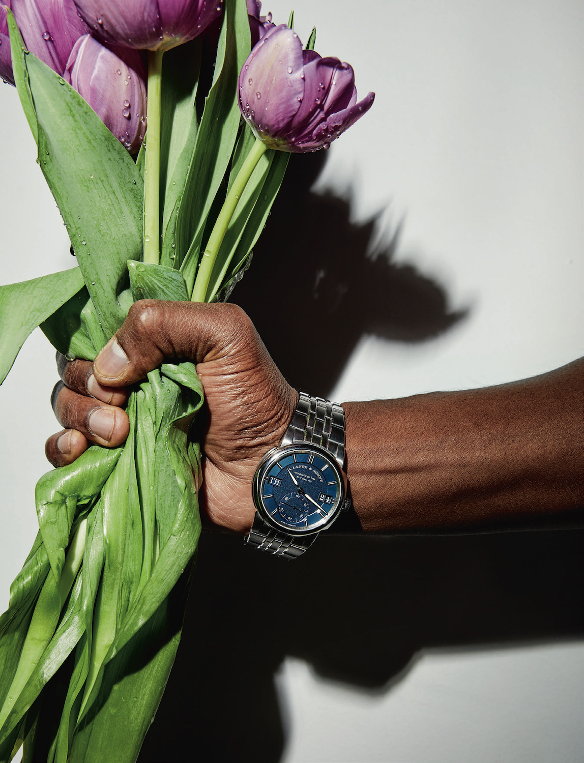 Odysseus в стали, синий циферблат, A. Lange & Sohne 