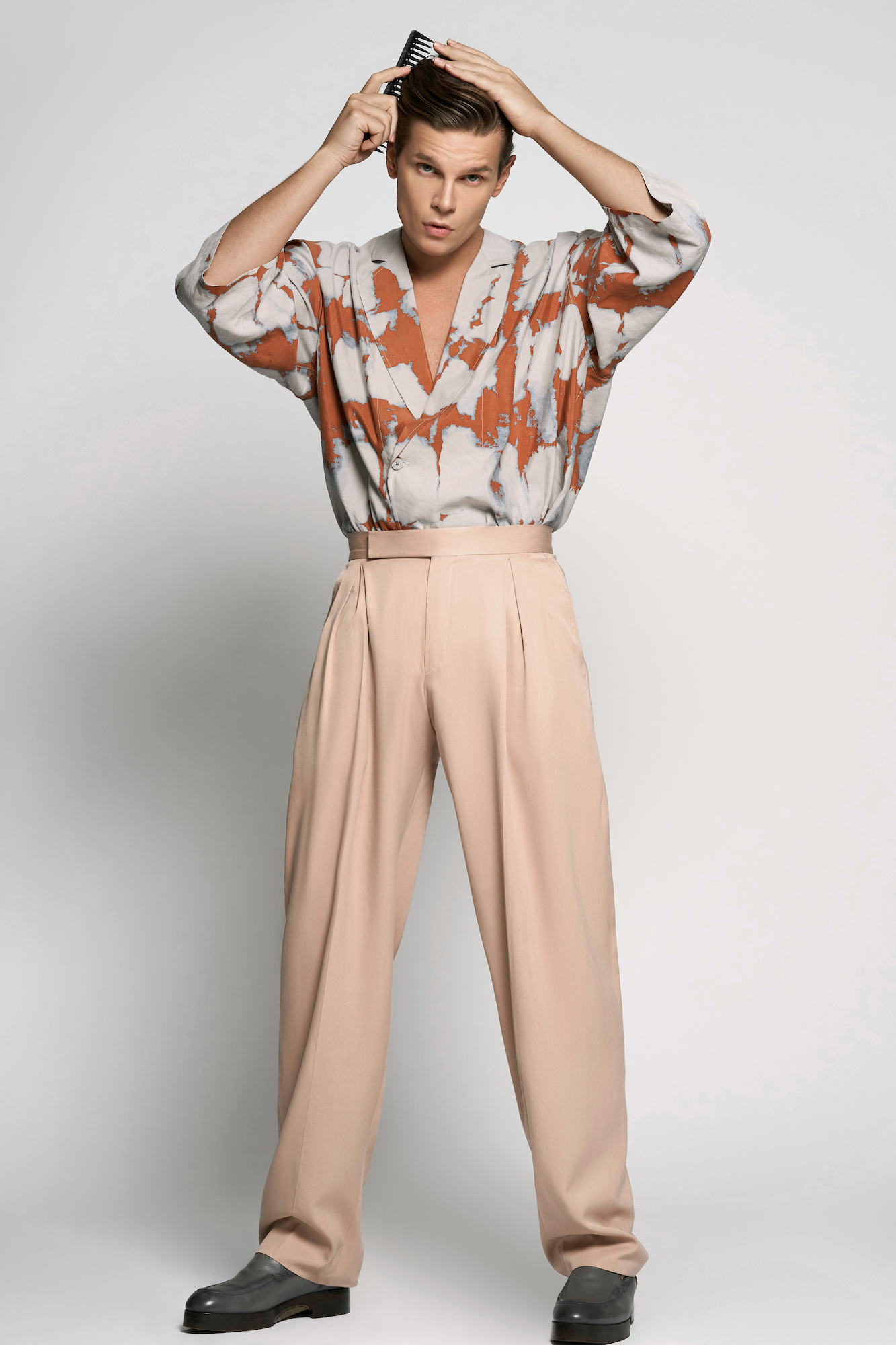 Рубашка, брюки и лоферы — Zegna