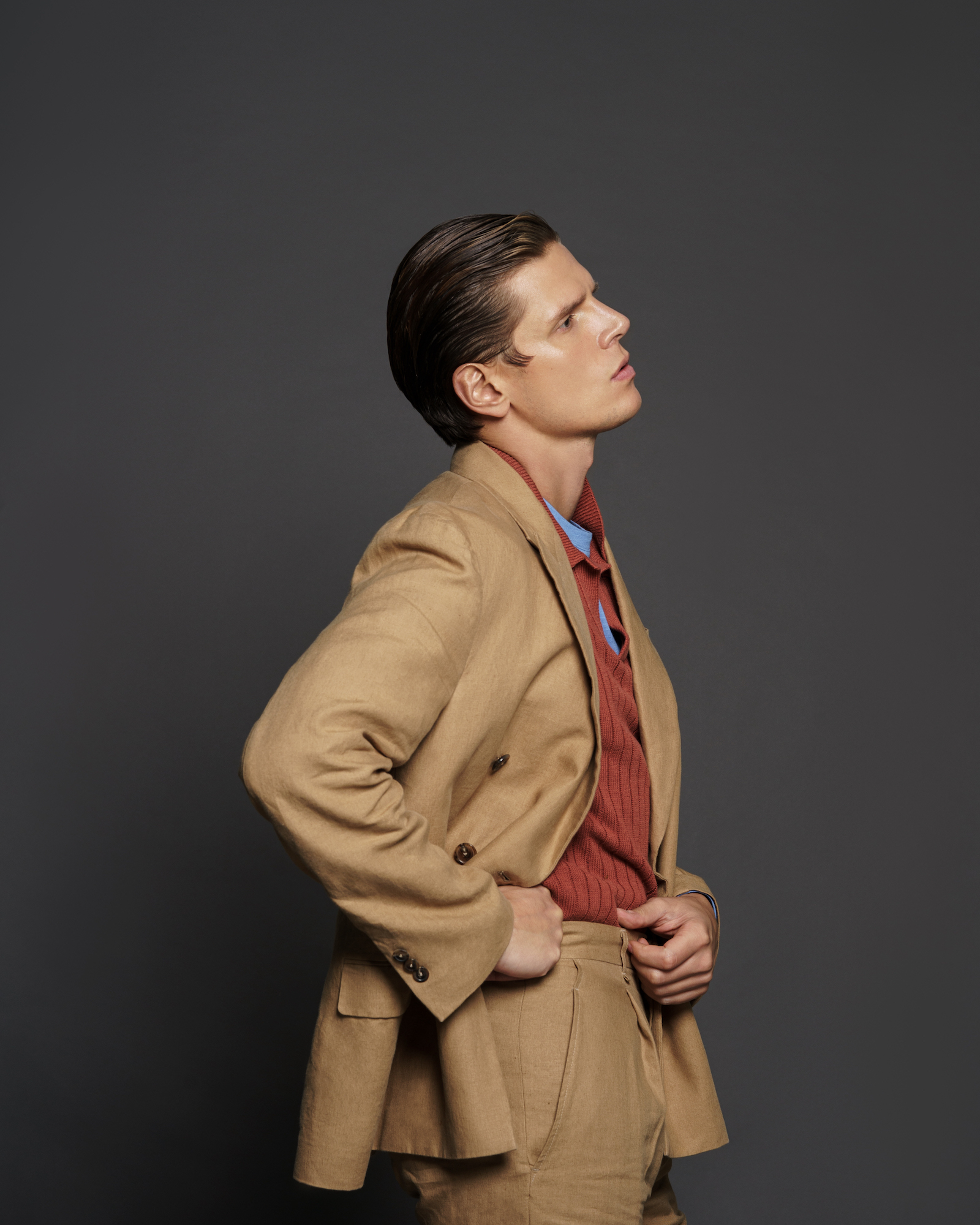 Костюм, футболка и кардиган — Tods 