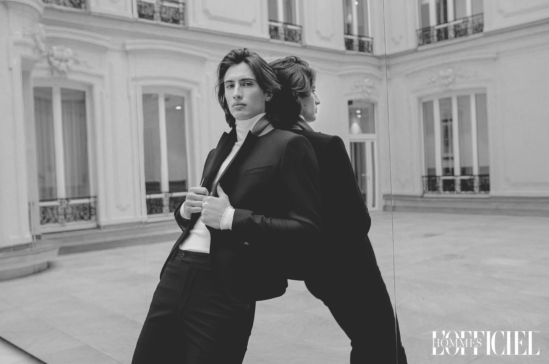 Водолазка Haider Ackermann, пиджак и брюки — Chris Von Martial 