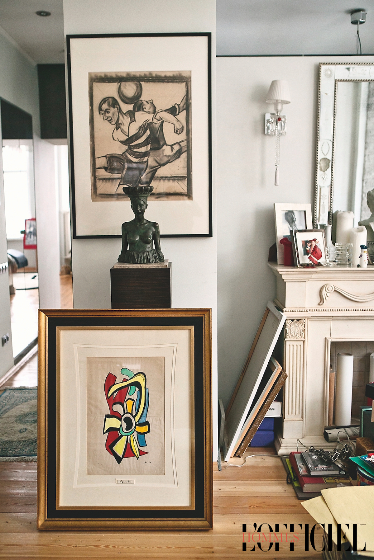 СКУЛЬПТУРА АЛЕКСЕЯ МОРОЗОВА, РАБОТА ФЕРНАНА ЛЕЖЕ