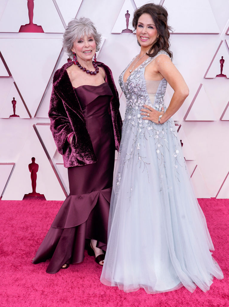 Рита Морено и Фернанда Луиза Гордон Хей