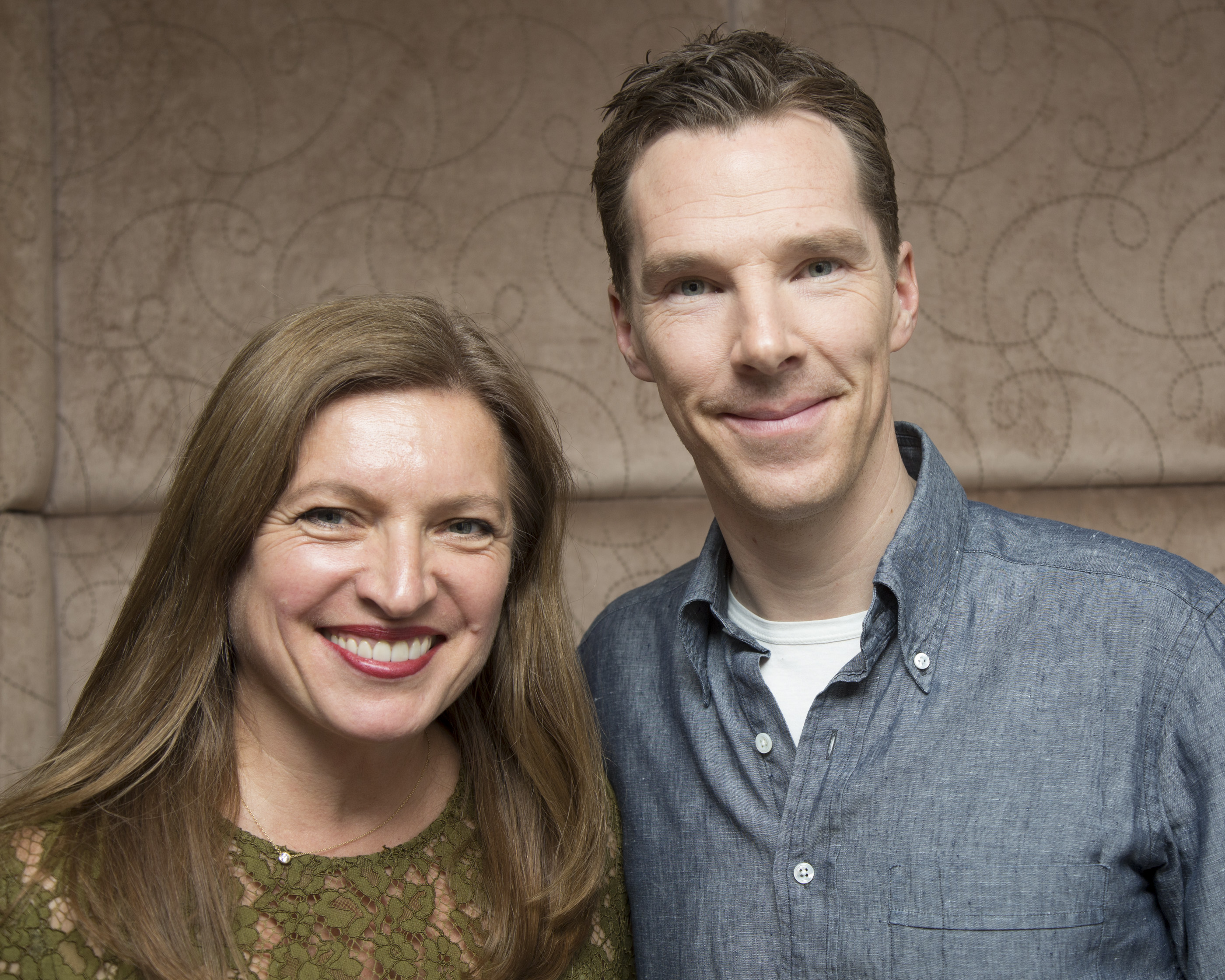 Лена Бассе и Бенедикт Камбербэтч