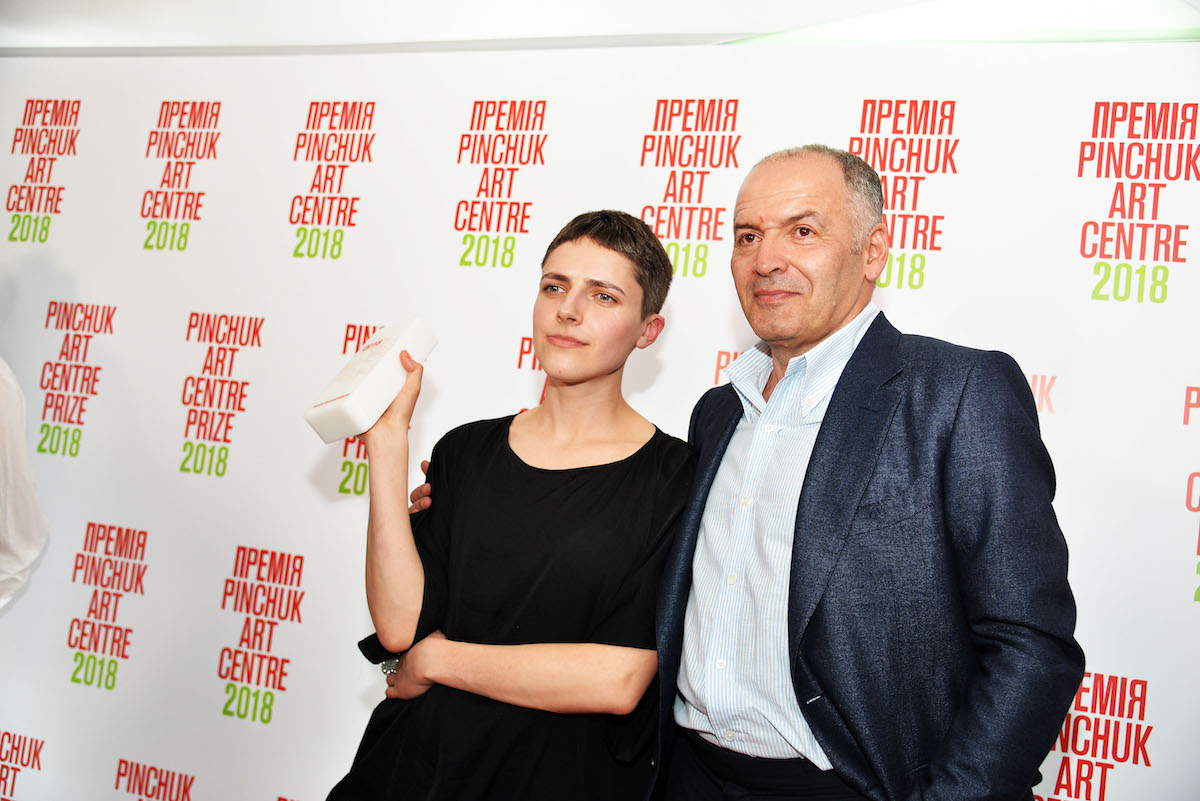 Анна Звягинцева и Виктор Пинчук