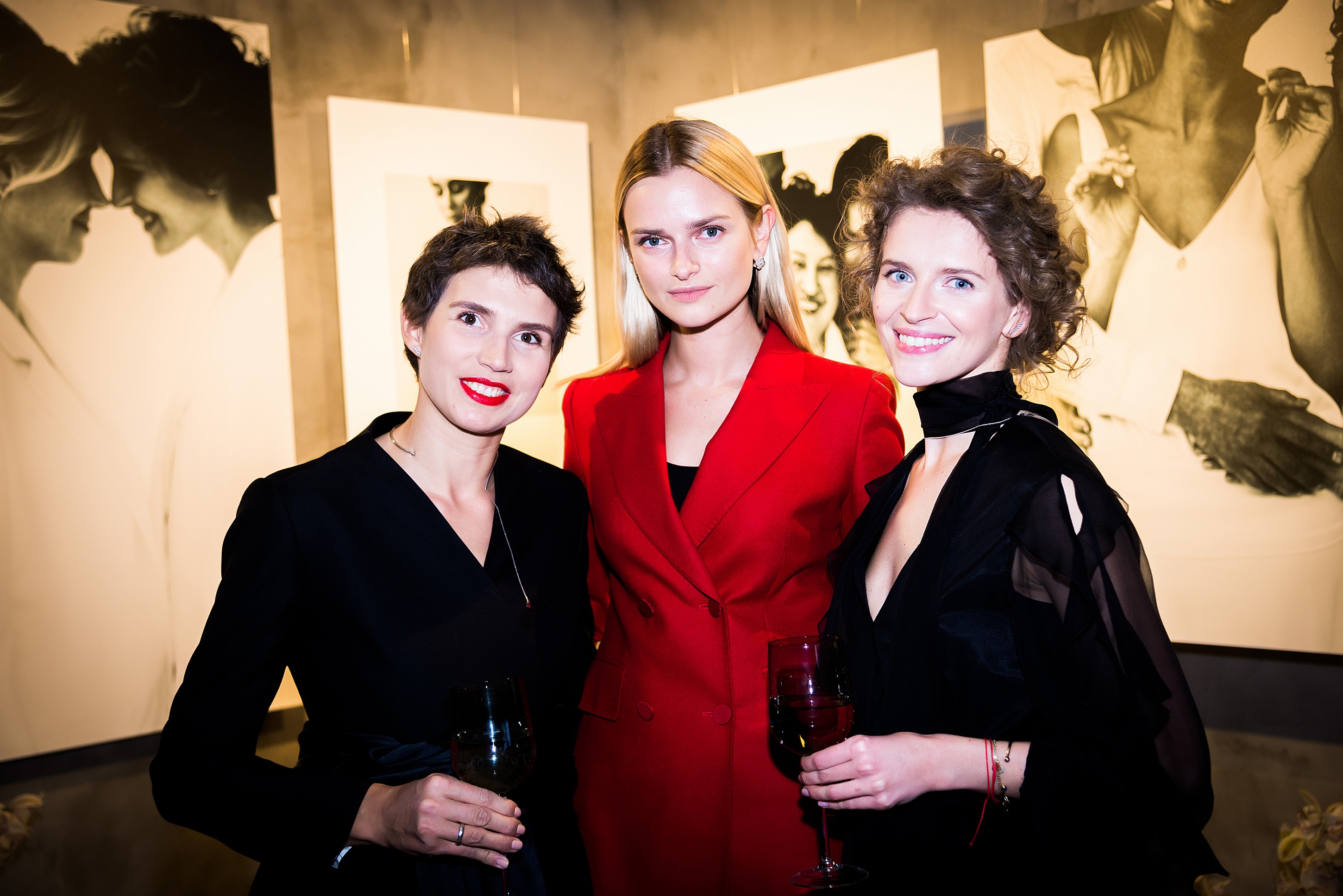 Александра Дергоусова, Анна Закусило и Валерия Гузема