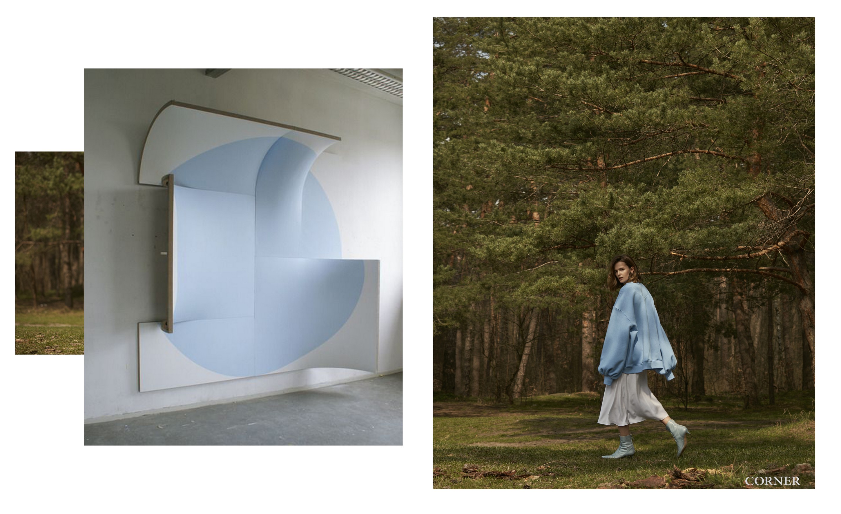 Юбка — Flow the Label, свитшот — Monochrome