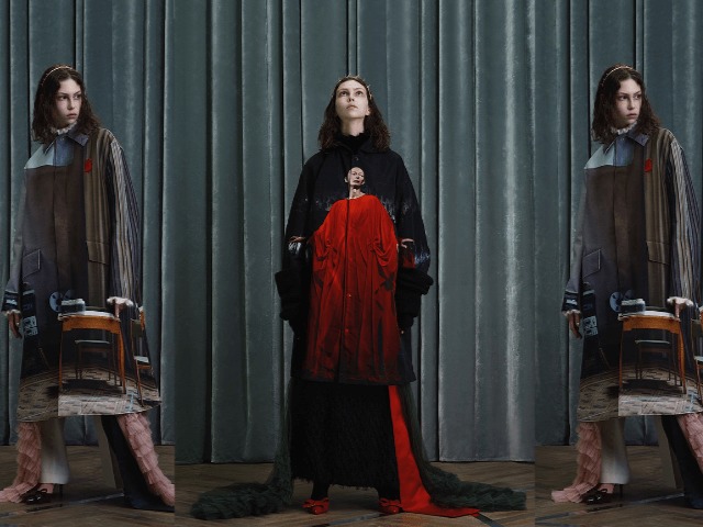 Undercover выпустили пальто с изображением Тильды Суинтон