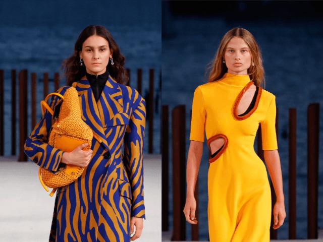 Proenza Schouler переосмыслили костюм и форму серфингистов в весенней коллекции