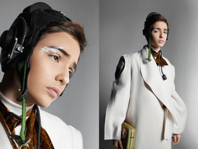 Скафандр и бабочка: Съемка L'Officiel Online