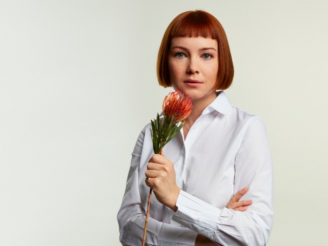 Белая рубашка: Оля Кудиненко