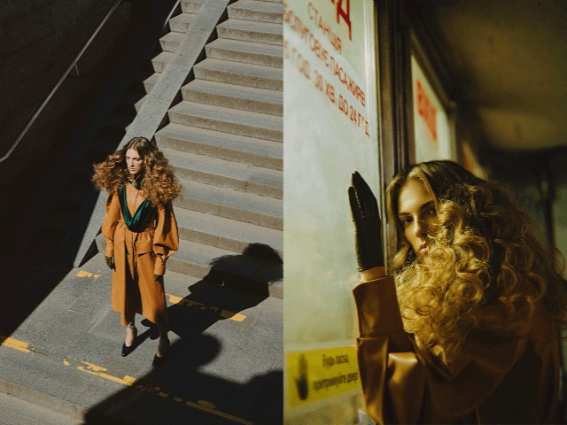 Один на один с городом: Съемка L'Officiel Online