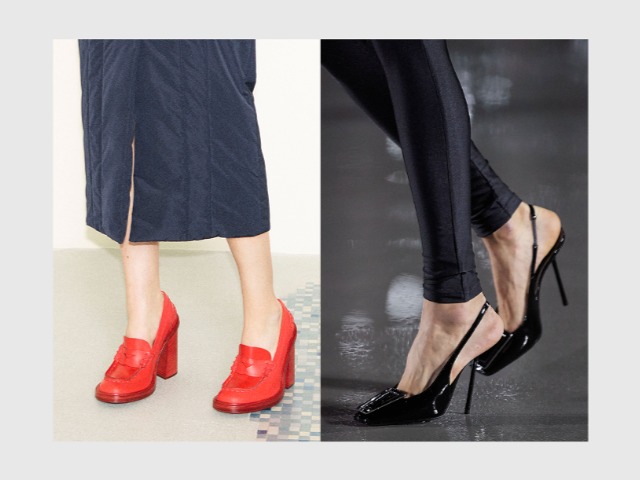 Почему обувь с квадратным мысом все еще в тренде