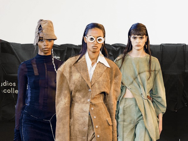 Картины штормового моря и "дырявые" свитера в коллекции Acne Studios 