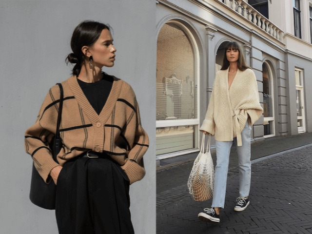 Вместо куртки: 14 кардиганов на осень  