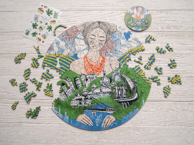 PuzzleUP зібрали найвідоміші куточки і пам'ятки Києва в одному пазлі