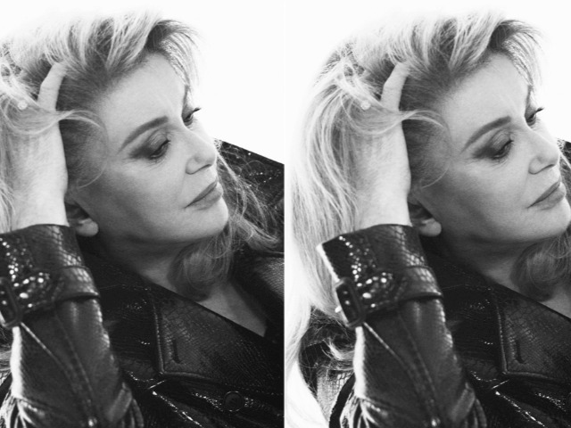 Катрин Денев снялась в рекламе Saint Laurent