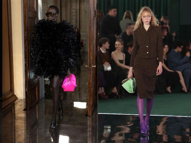 Не вистачає фарб? Найтрендовіший стилістичний прийом — акцентні колготи