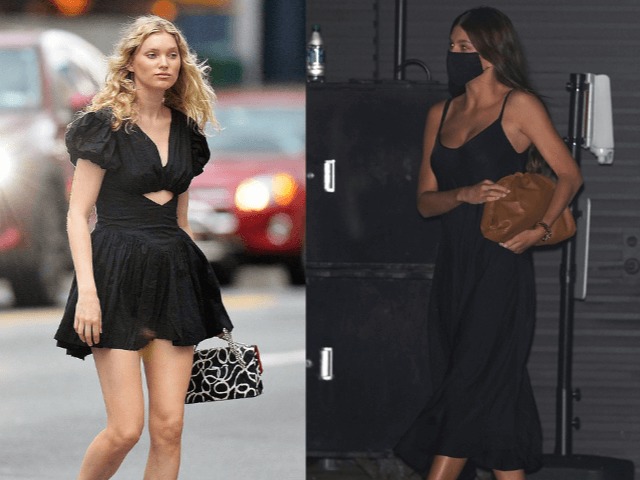 Носим черное летом, как Эльза Хоск и Камила Морроне