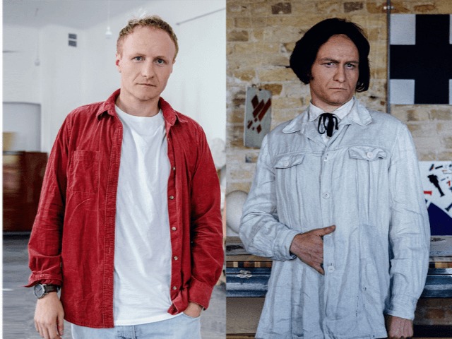 За 5 хвилин до: Як український актор Віталій Салій перетворюється на Казимира Малевича задля зйомок фільму