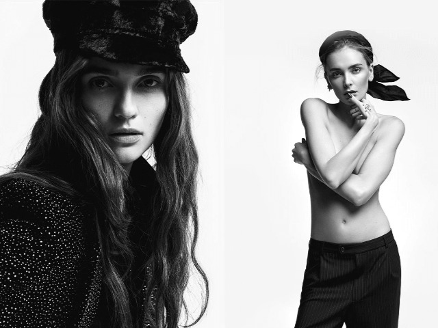 Супермодели Снежана Онопко и Элла Кандыба снялись в рекламе шляп Ruslan Baginskiy