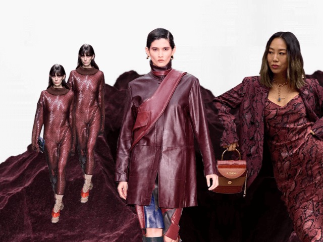 Трендовый оттенок осени: Вишня в шоколаде