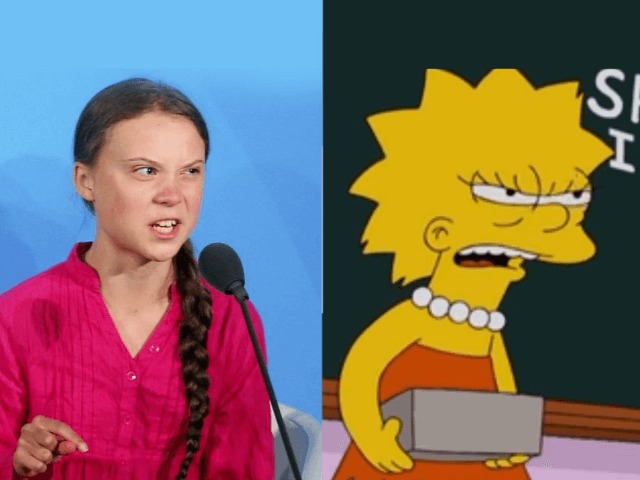 Cценаристы The Simpsons предсказали появление Греты Тунберг в 2007 году