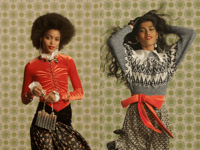 Топы из кристаллов и бархатные костюмы: Paco Rabanne создали гардероб для вечеринок