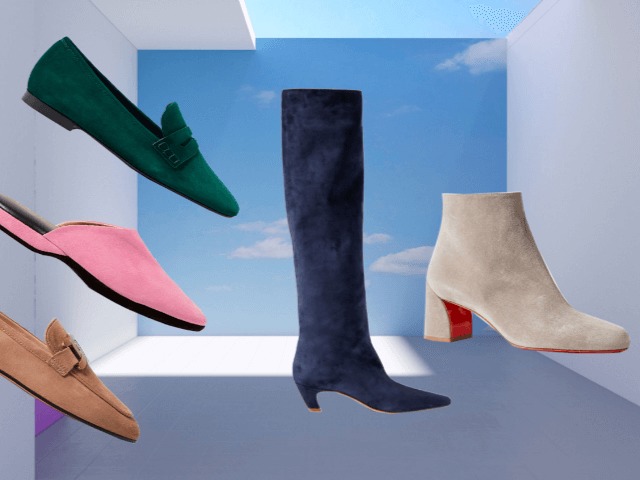 Снова в тренде: Замшевая обувь для сухой осени