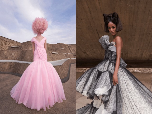 Призрак ночной жизни: Giambattista Valli представили коллекцию на Неделе высокой моды в Париже