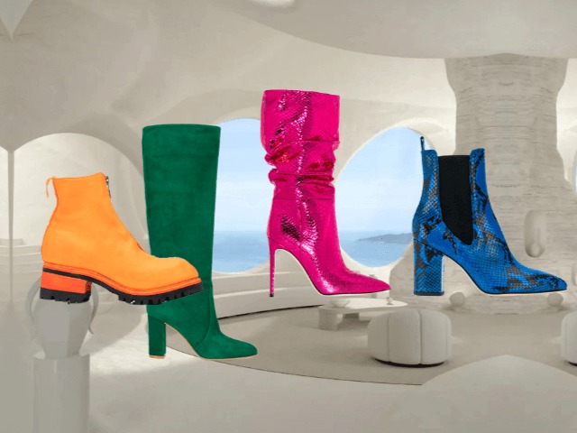 21 пара цветной обуви для городской зимы