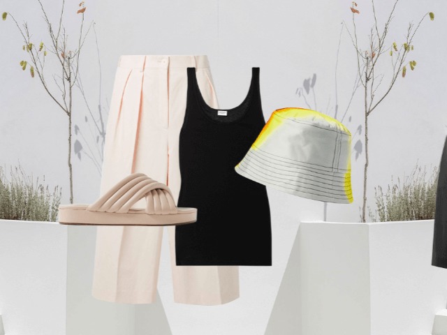 4 примера: С чем носить базовую черную майку