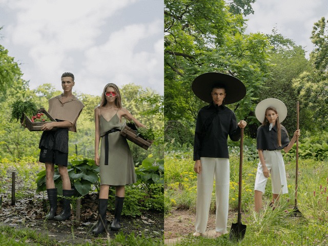 Botanical strangers: Съемка студентов KAMA для L'Officiel Online