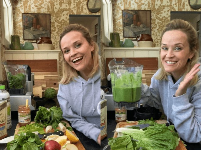 Рецепт дня от Риз Уизерспун: Зеленый смузи на завтрак