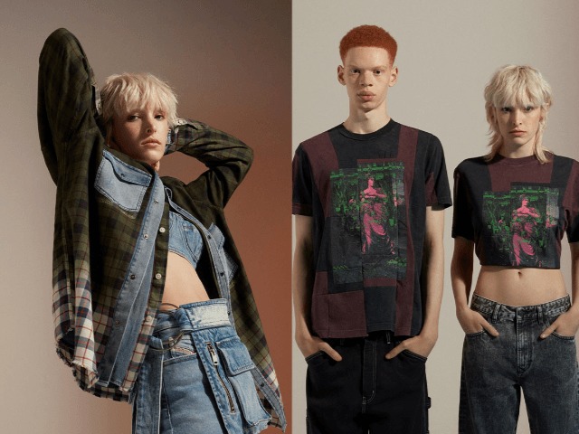 Diesel выпустили дебютную экоколлекцию, созданную из архивных моделей и обрезков тканей