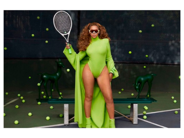 Бейонсе в лаймовом боди появилась в тизере коллекции Ivy Park x Adidas