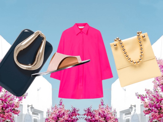 С чем носить самую модную рубашку сезона цвета фуксии