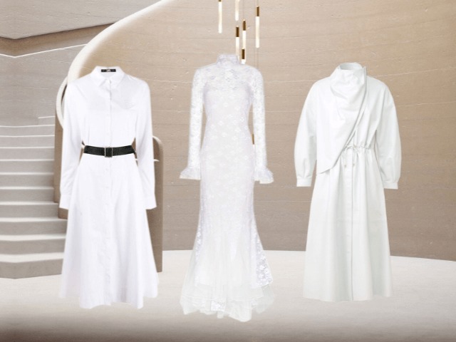 23 белых платья для встречи Нового года