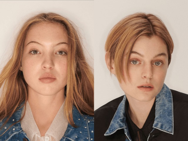 Лила Мосс и Эмма Коррин снялись в рекламе апсайкл-коллекции джинсов Miu Miu