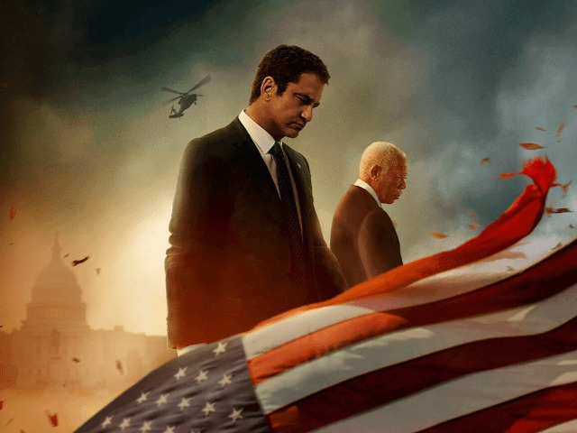 Джерард Батлер и Морган Фримен в трейлере "Падение ангела"