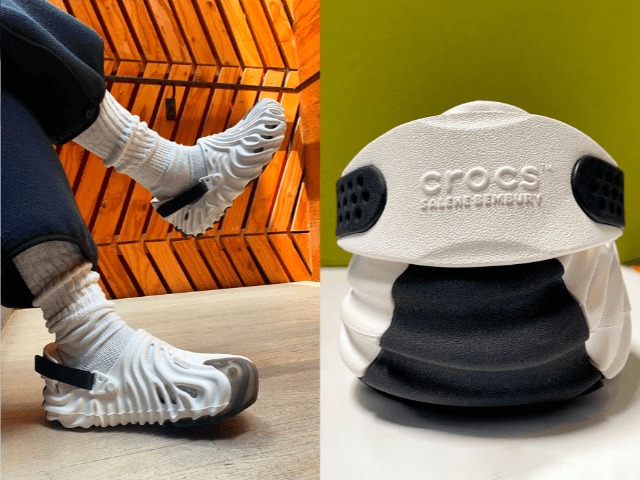 Вещь дня: Рельефные клоги Crocs дизайна Салехе Бембери, который работал с Yeezy и Versace