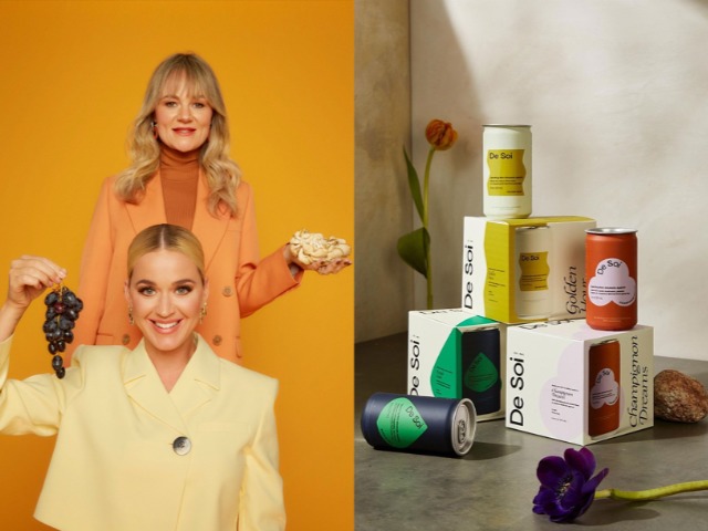 Кэти Перри выпустила линейку безалкогольных аперитивов со вкусом грибов рейши, пассифлоры и вишни