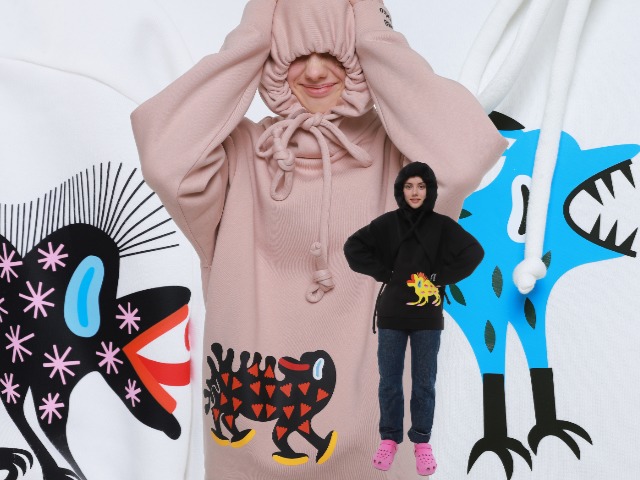 Магічні створіння: RCR Khomenko випустили колекцію світшотів із малюнками Марії Примаченко