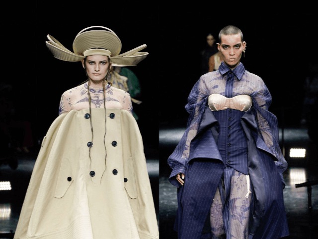 Читосе Абе представила дебютную кутюрную коллекцию для Jean Paul Gaultier