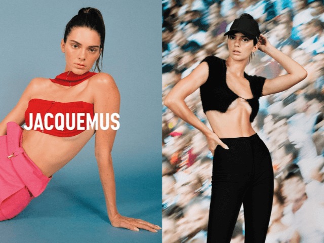 Кендалл Дженнер без макияжа и ретуши в кампейне Jacquemus. Без мемов все равно не обошлось